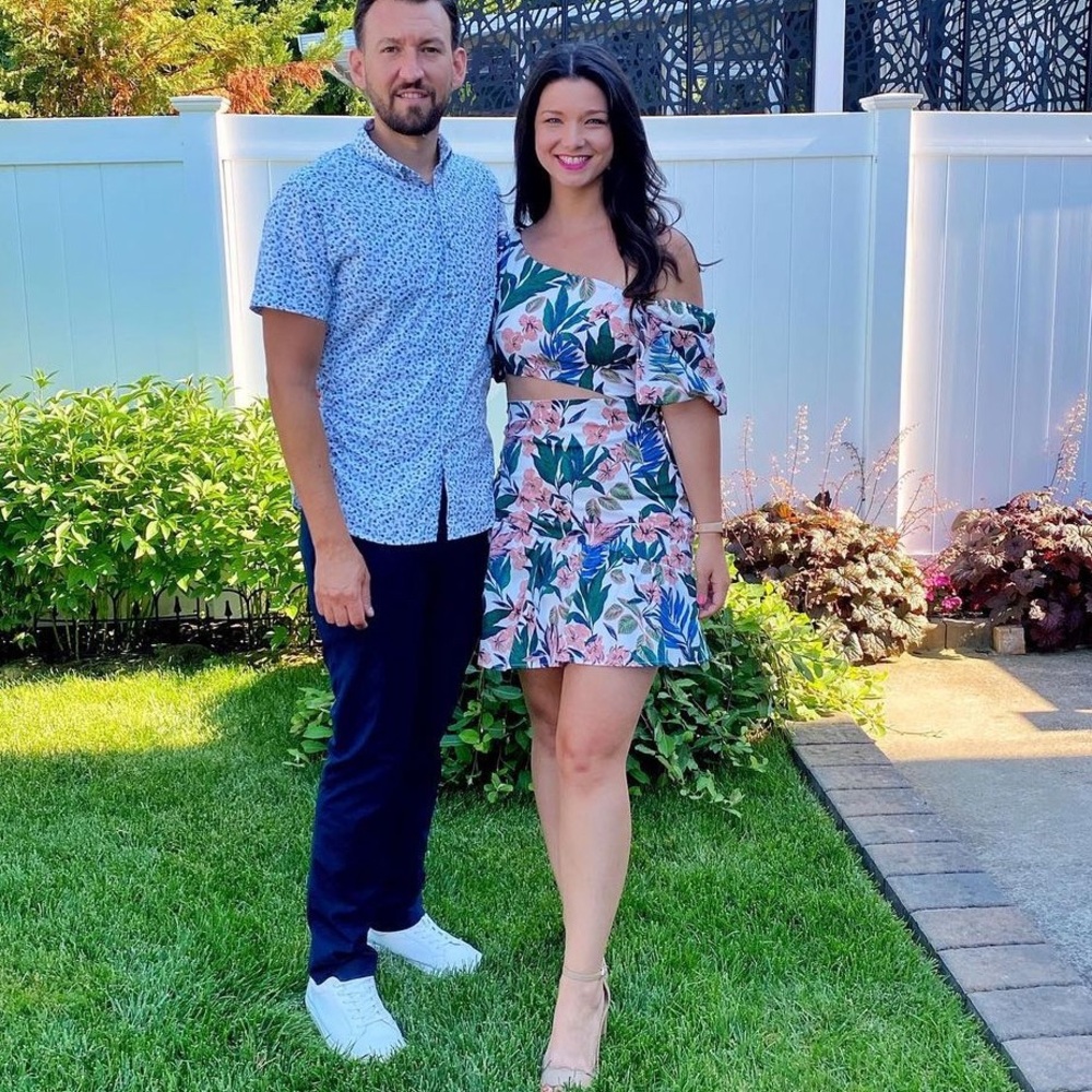 Floral Off-Shoulder Mini Dress